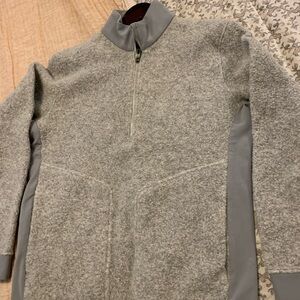 Lululemon Athletica Gray Wool Blend Top